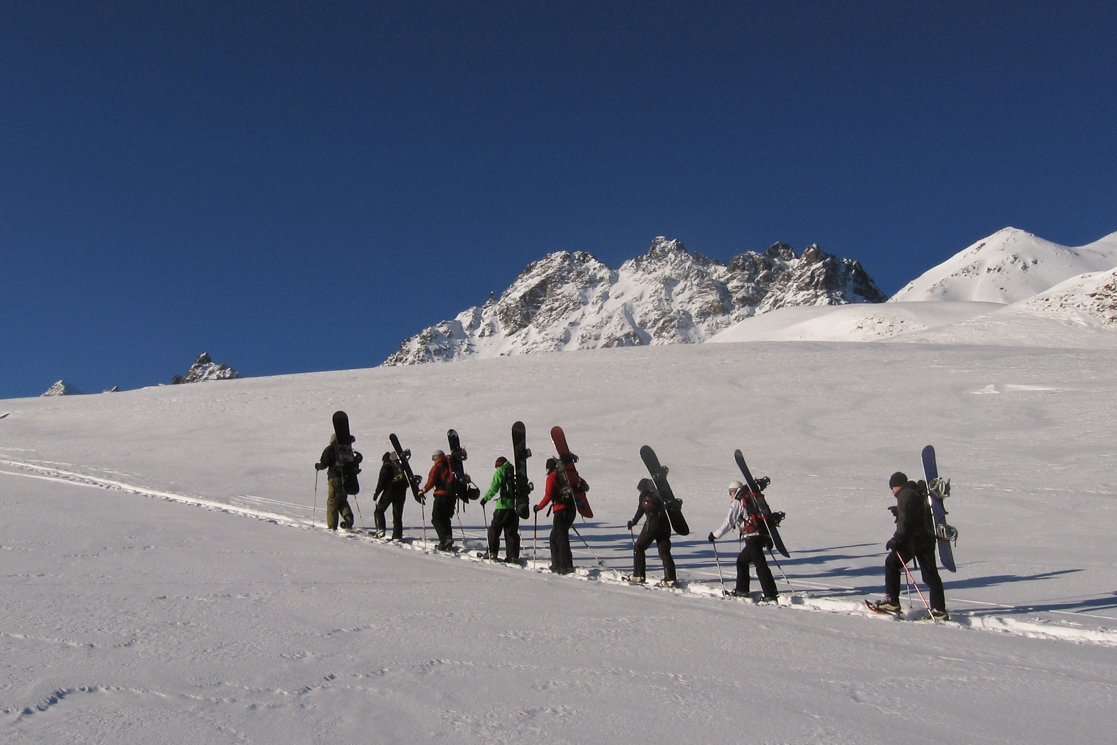 Snowboardtour Silvretta